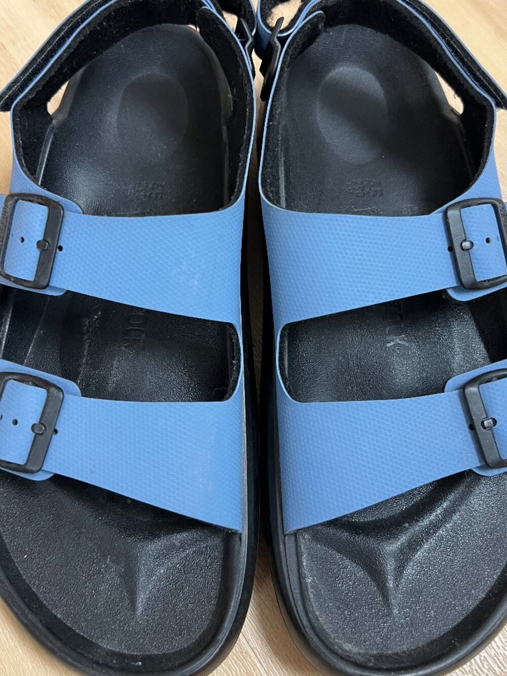 Birkenstock Mogami Terra elemental blue men's size 12 (45) sandals